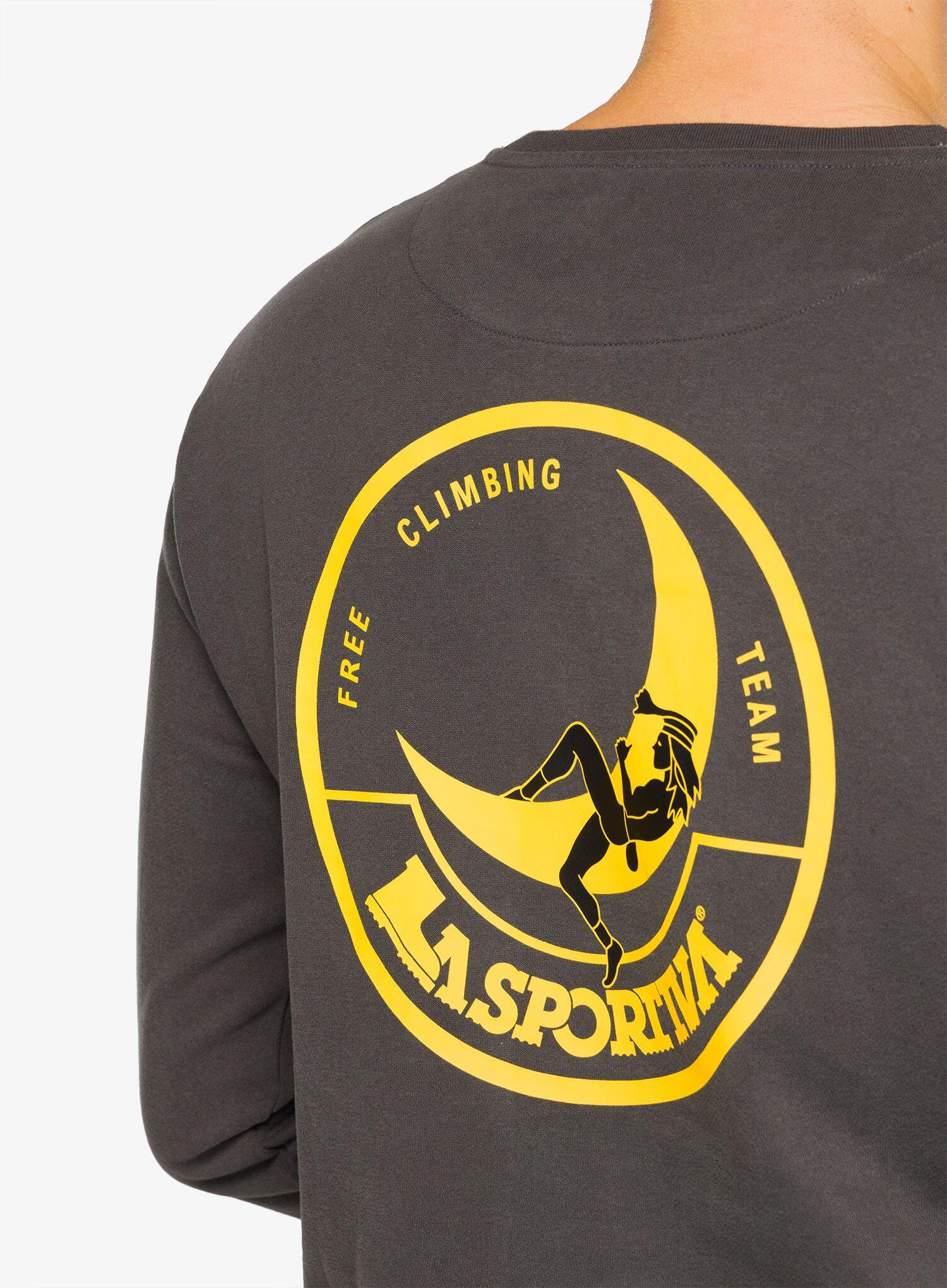 Bluza bez kaptura męska La Sportiva Climbing on the Moon Sweatshirt 7/7