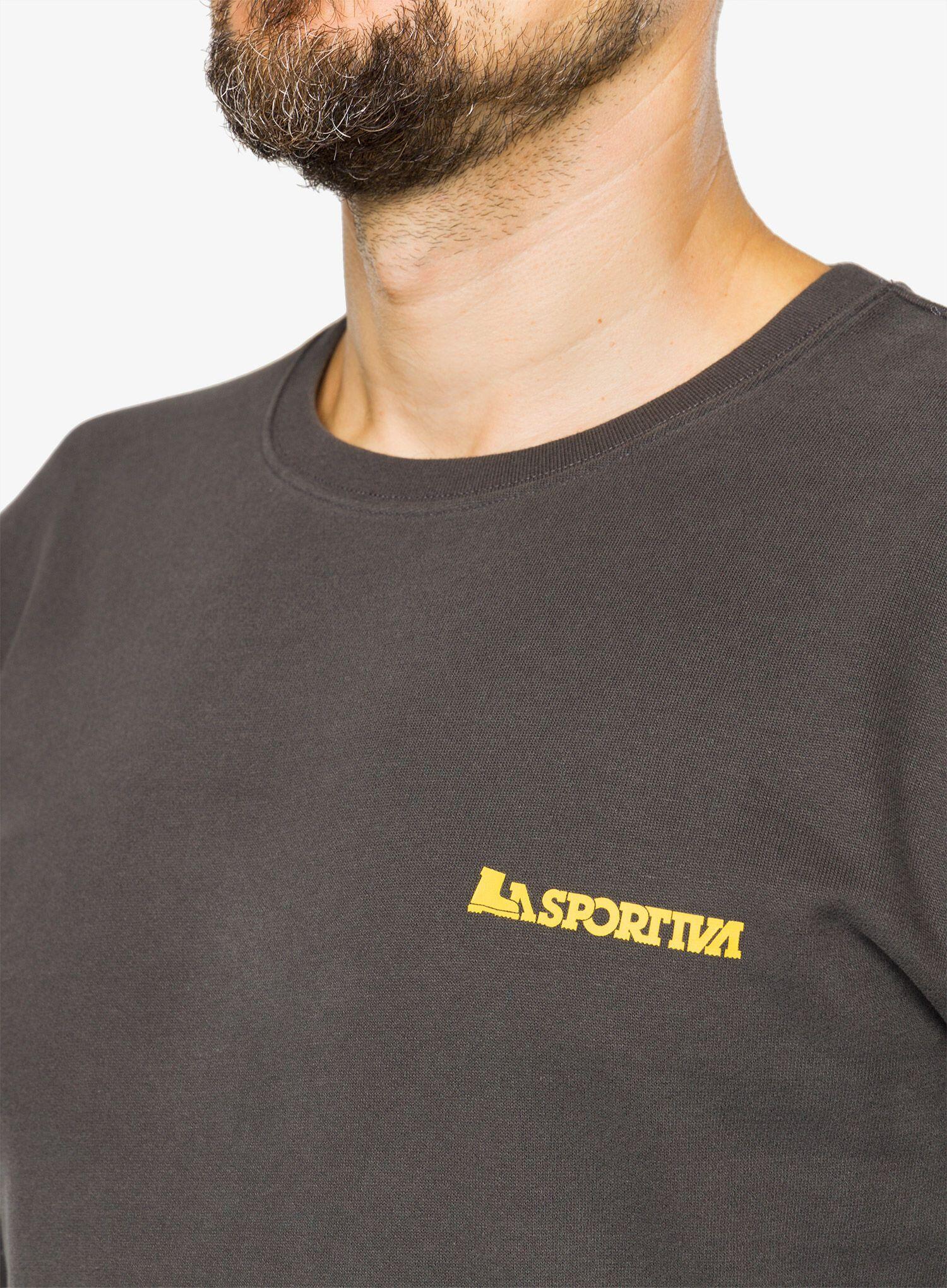 Bluza bez kaptura męska La Sportiva Climbing on the Moon Sweatshirt 5/7