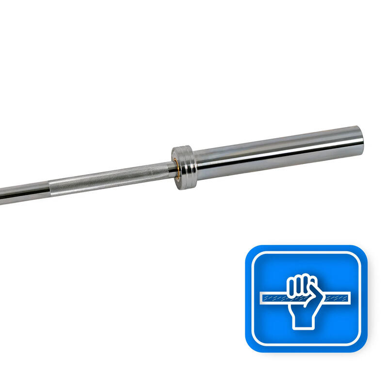 Gryf olimpijski prosty 150cm stalowy 50mm Thunder