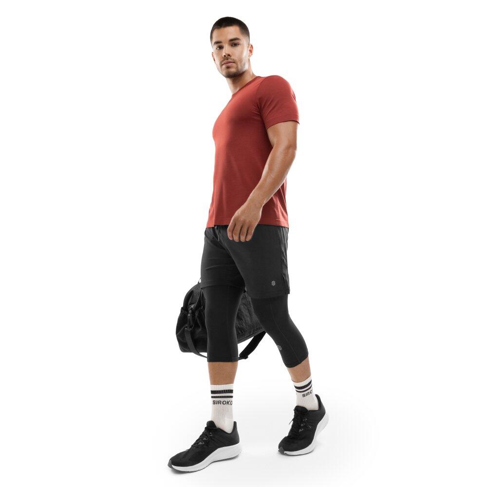 Calções de treino para homem Fitness Stellar Preto 3/7