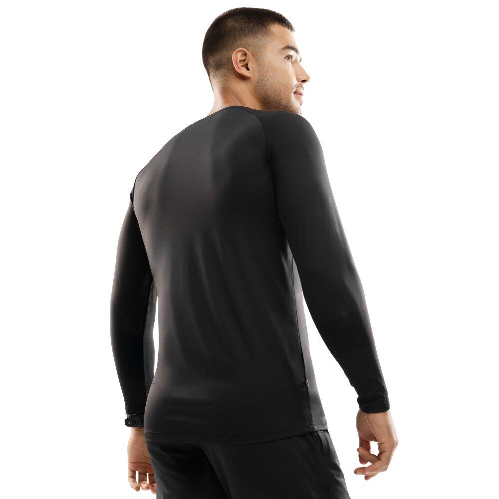 T-shirt fitness manches longues homme Key Noir 2/7