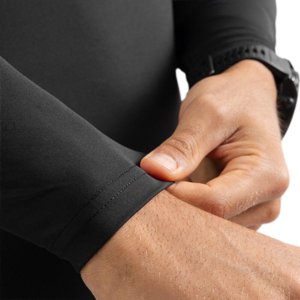 T-shirt fitness manches longues homme Key Noir 4/7