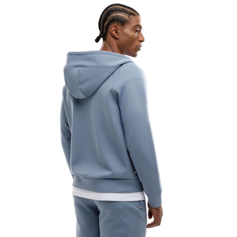 Hanorac full-zip pentru bărbați Surpass Albastru