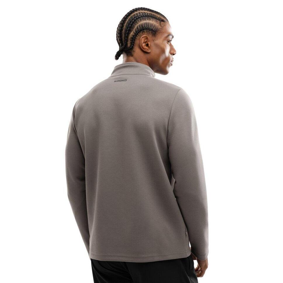 Męska bluza treningowa z suwakiem pod szyją Fitness Siroko Troop