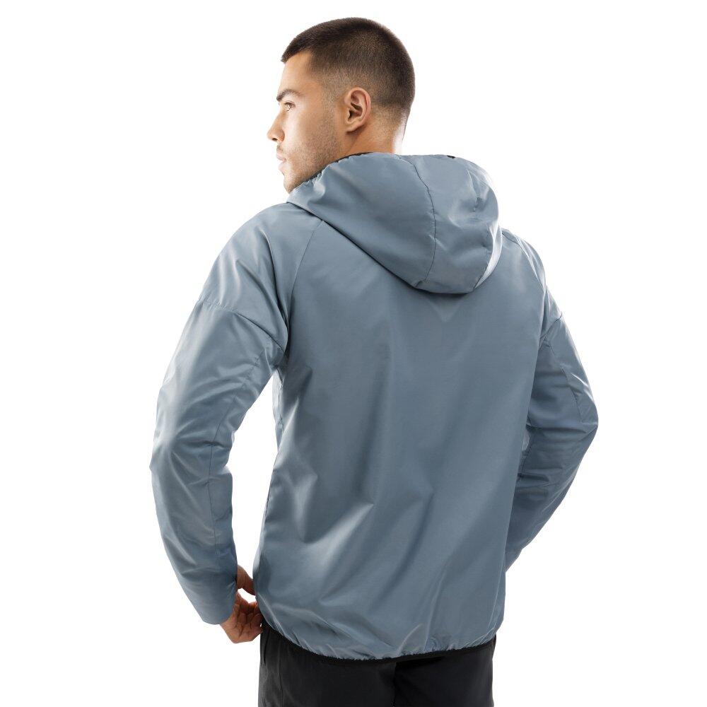 Veste coupe-vent fitness homme Evolve Bleu 2/8