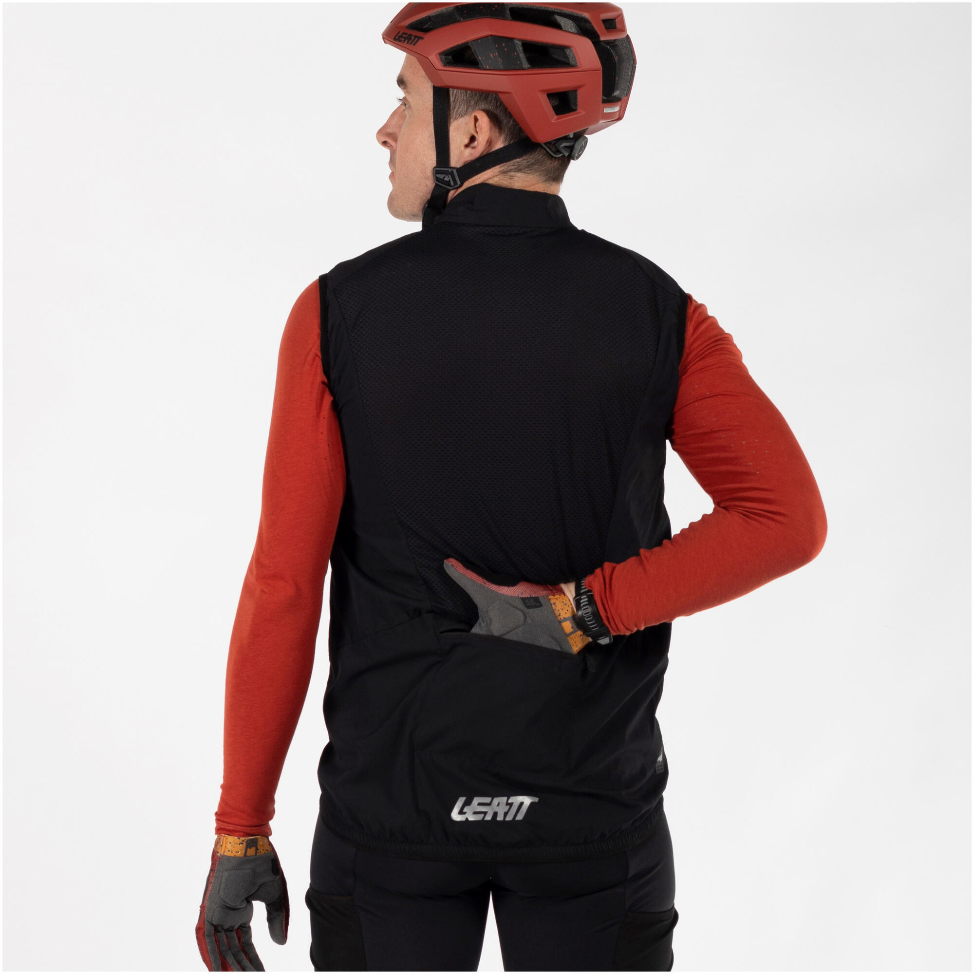 Gilet MTB Endurance 2.0 leggero e antivento Nero Uomo 7/7