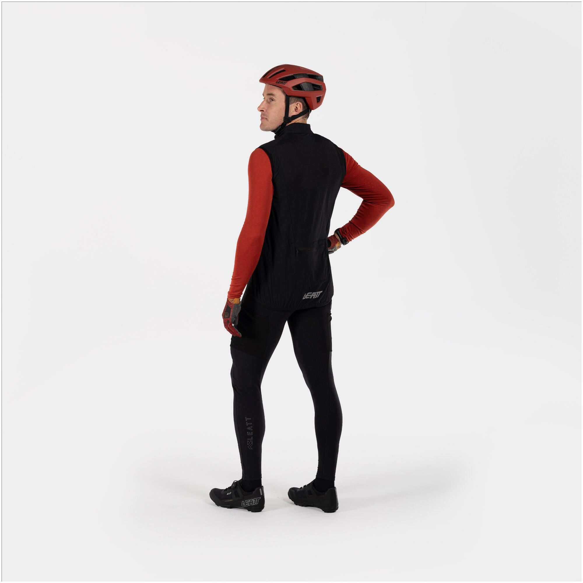 Gilet MTB Endurance 2.0 leggero e antivento Nero Uomo 6/7