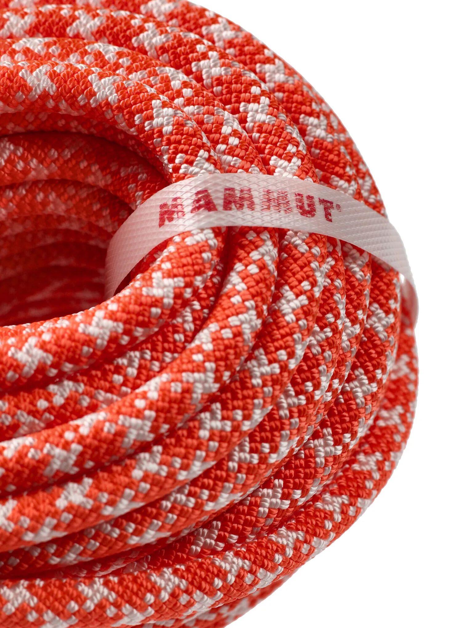 Corda Simples 9.5 MAMMUT Crag Classic Laranja-Branco 5/7