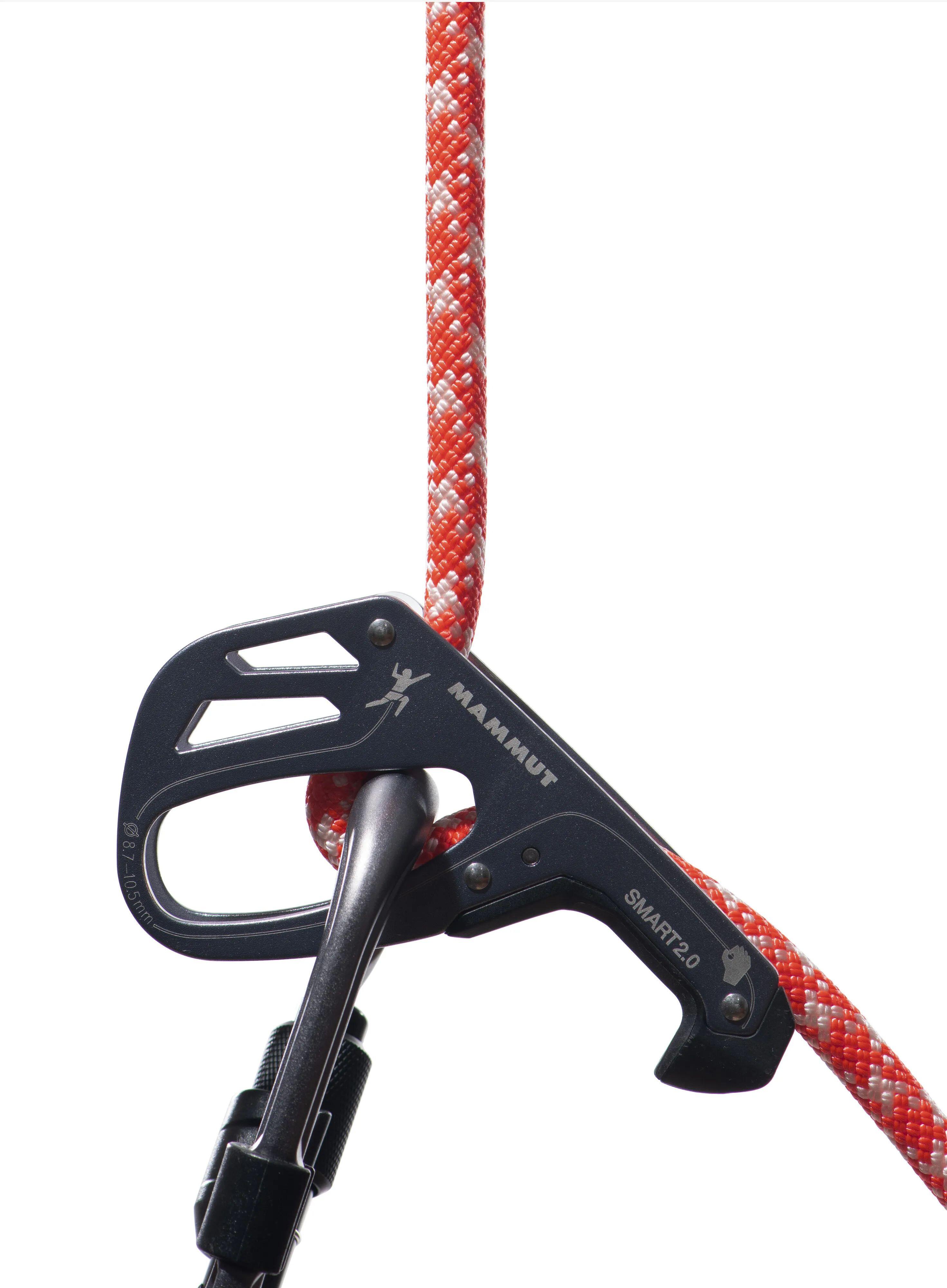 Corda Simples 9.5 MAMMUT Crag Classic Laranja-Branco 6/7