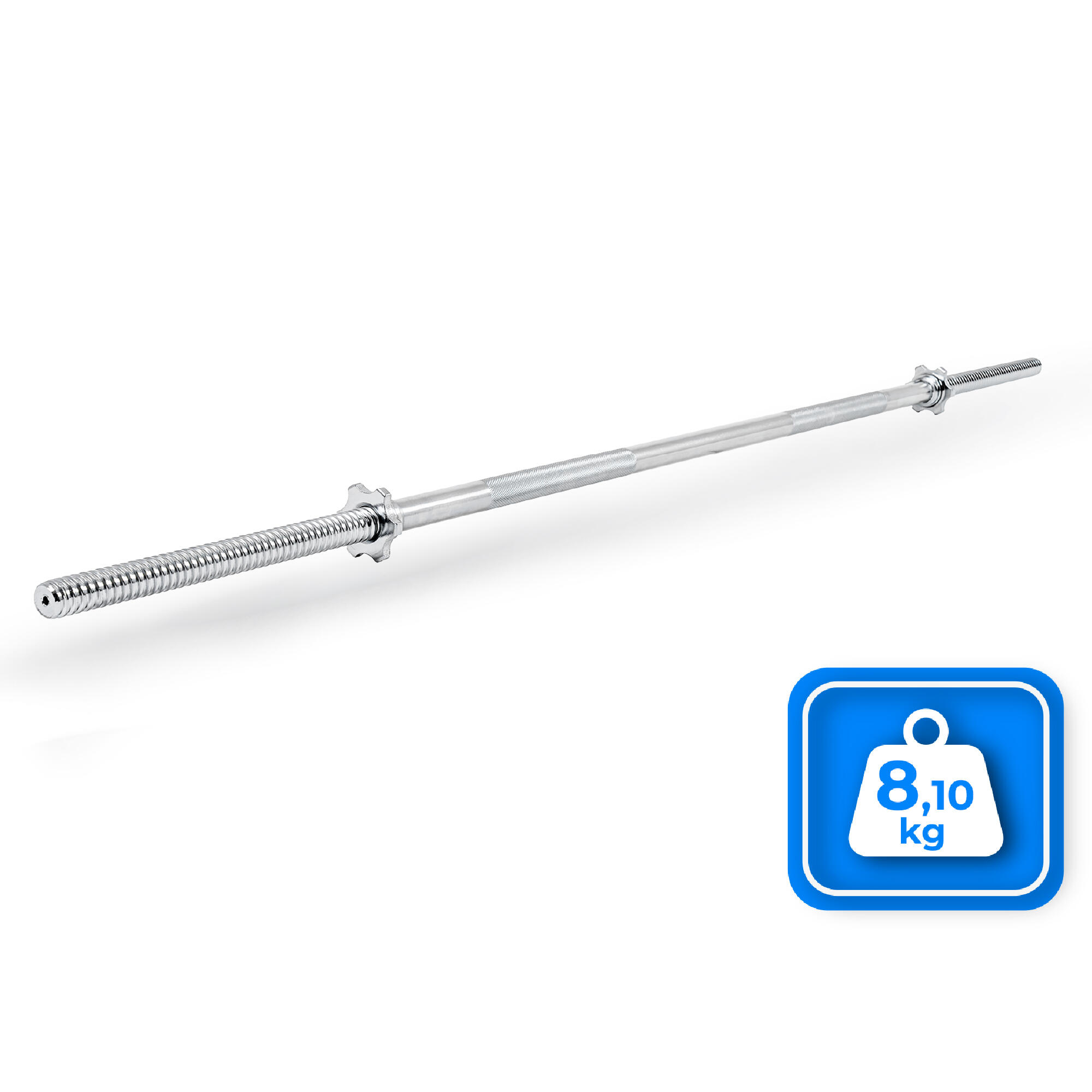 Barre droite vissée 150 cm Thunder 30 mm pinces 7/8