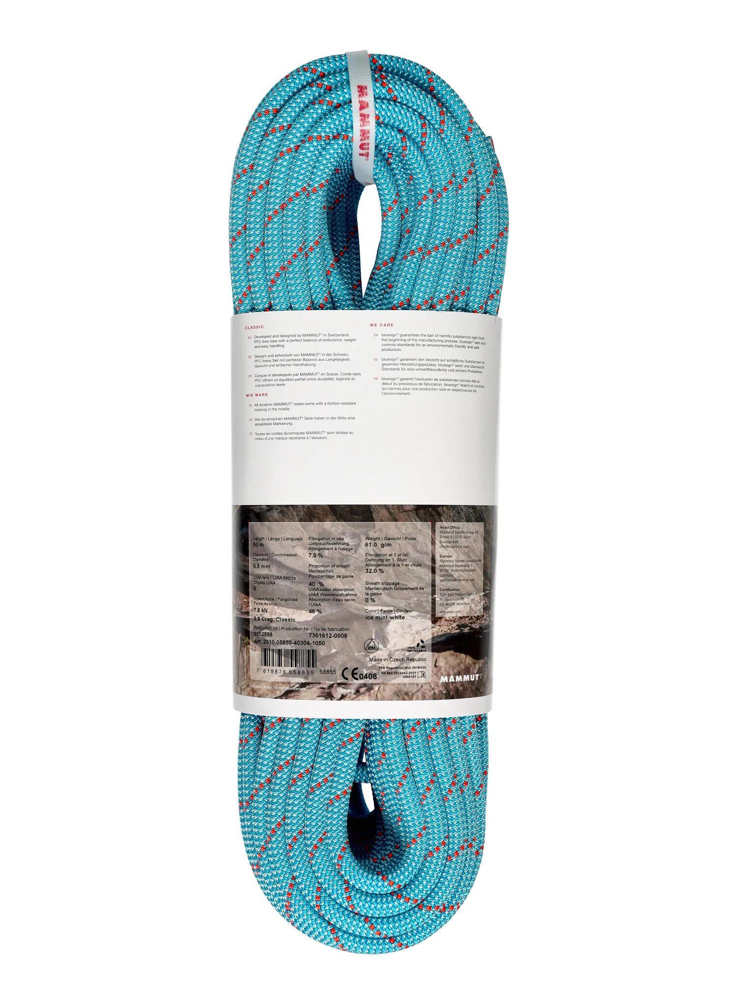 MAMMUT 9.8 Crag Classic Rope 3/6