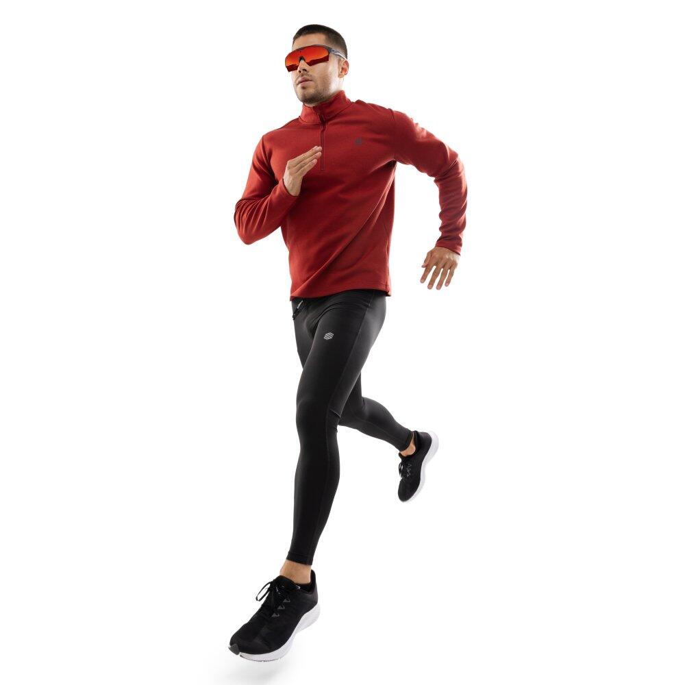 Men Fitness 's running tights Savage Black 3/6