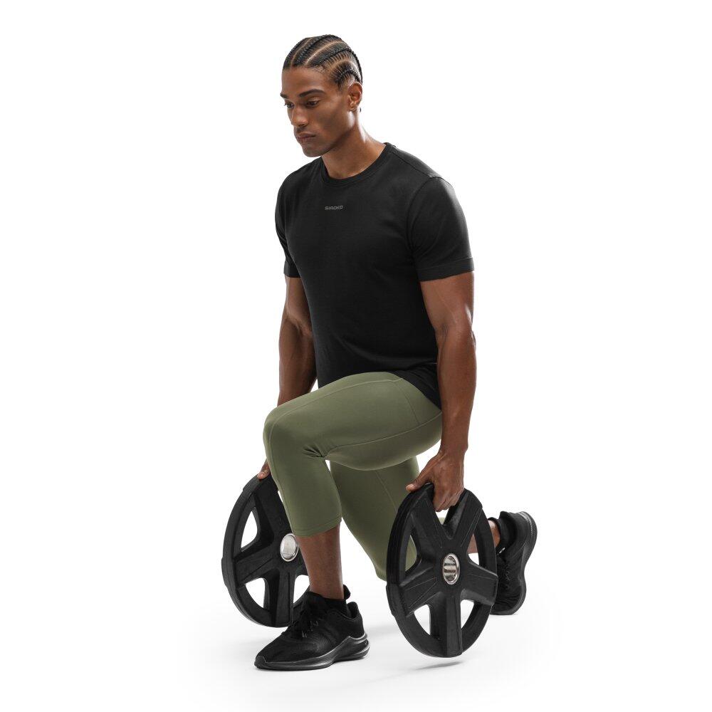 Men Fitness 's workout capri leggings Bardsley Green 3/6