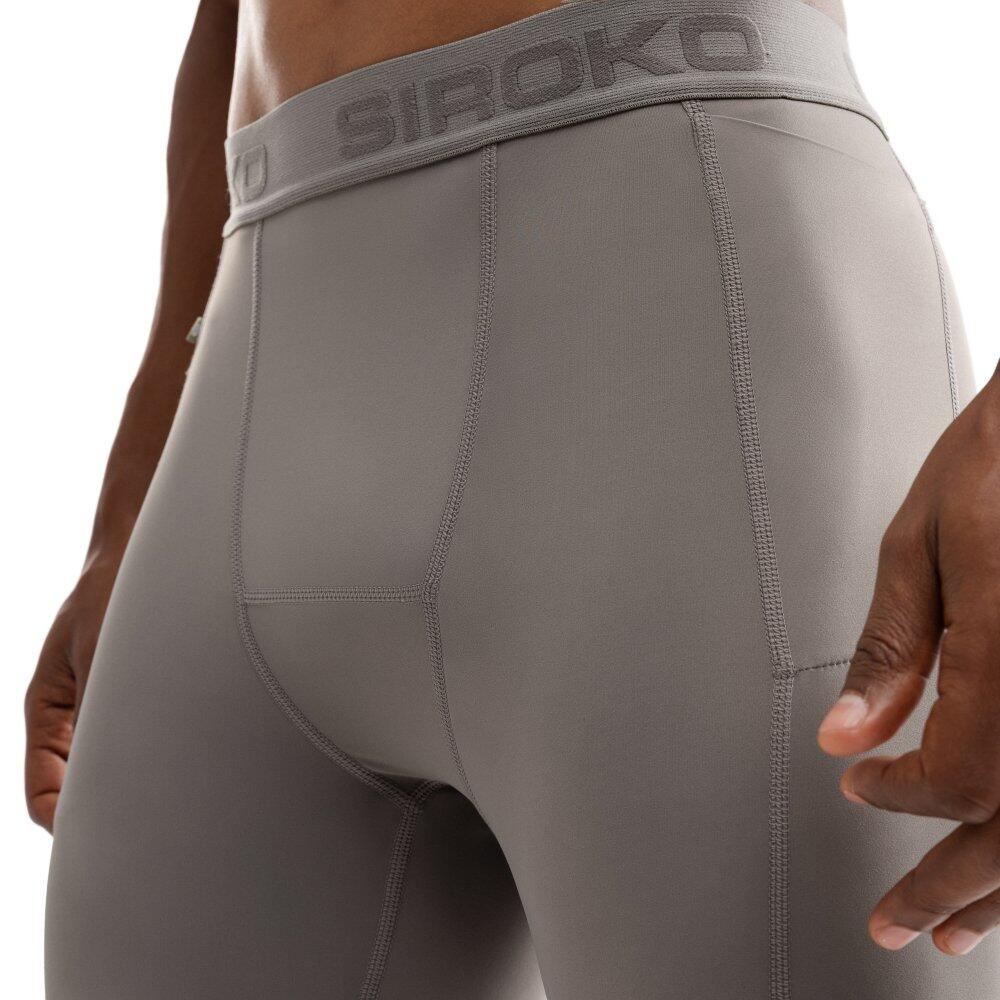 Legging sport homme Fitness Tenaz Gris 4/6