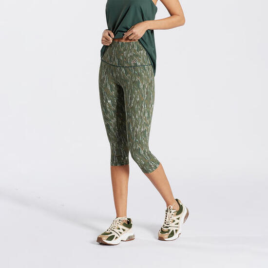 Legging Capri DITCHIL Femme Vibrant - Vert Foncé