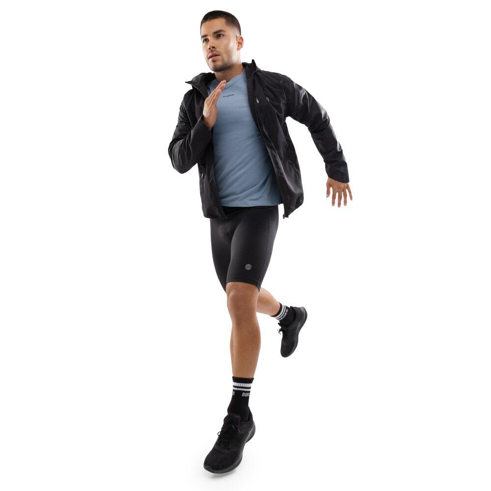Cuissard sport homme Press Noir coupe ajustée 3/7