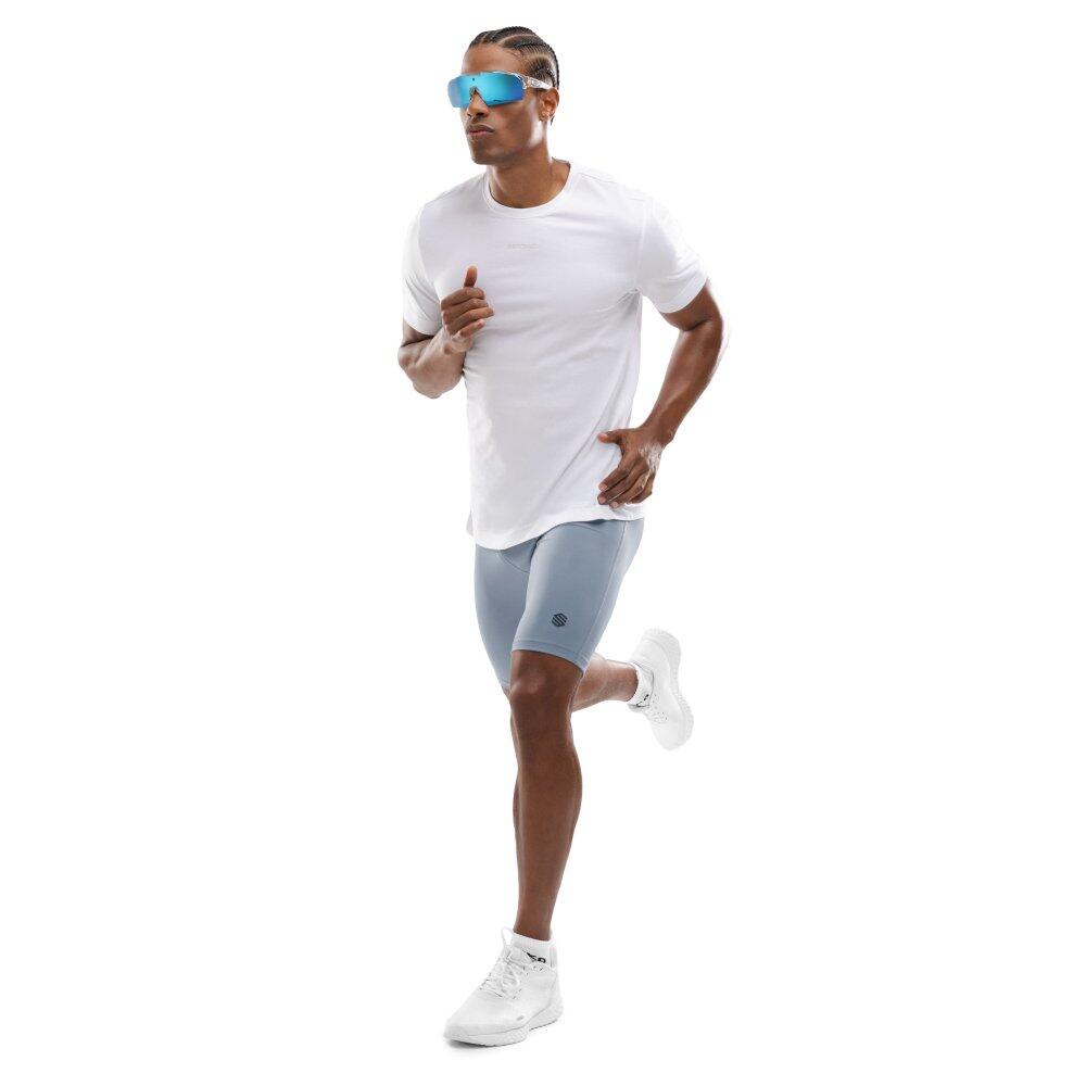 Herren Fitness radlerhose training Auckland Blau 3/7