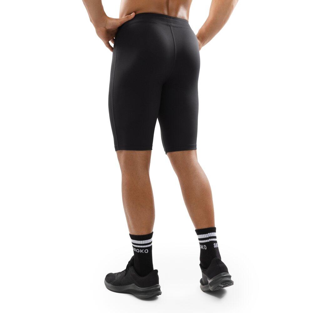 Cuissard sport homme Press Noir coupe ajustée 2/7
