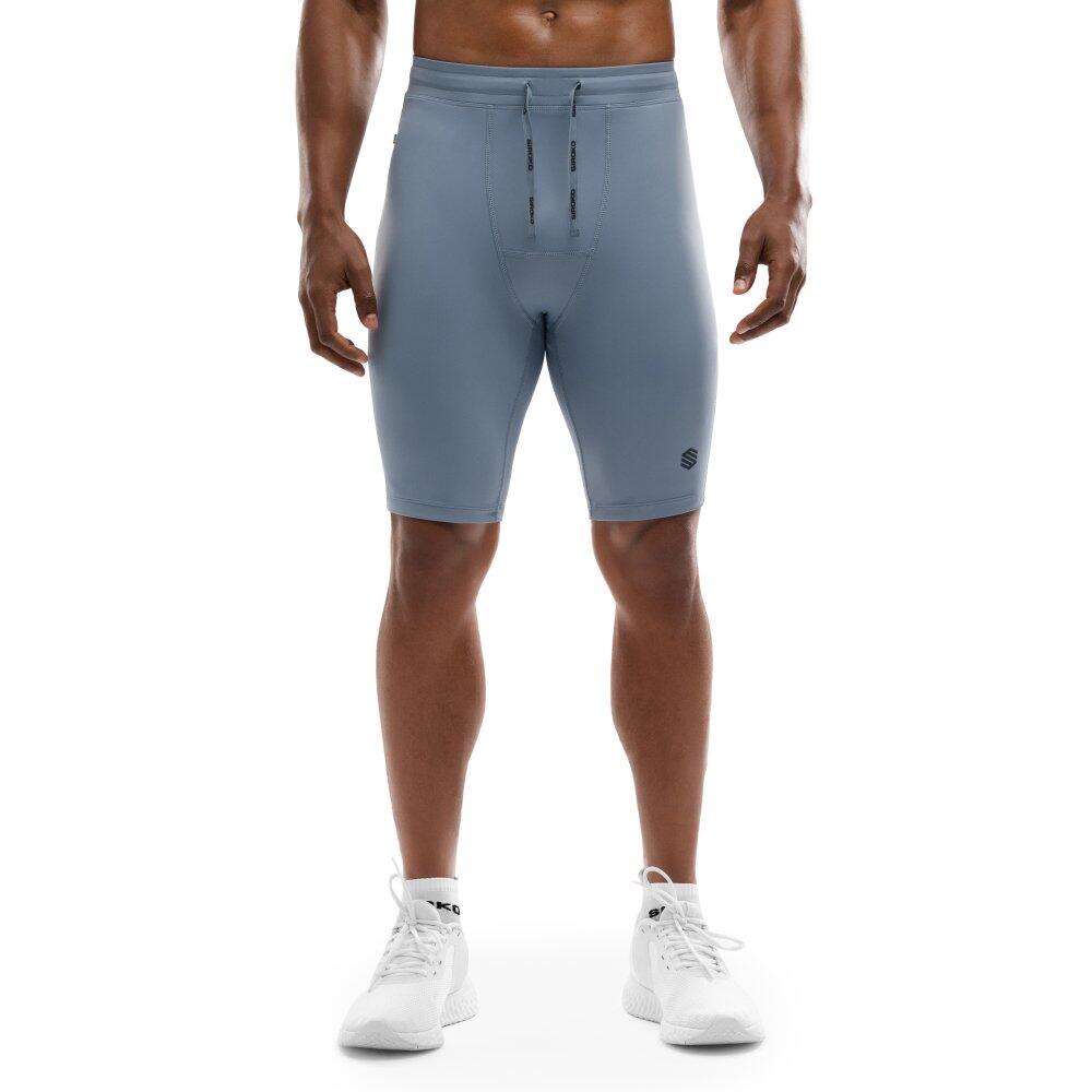 SIROKO Mallas deportivas cortas hombre fitness Auckland Azul