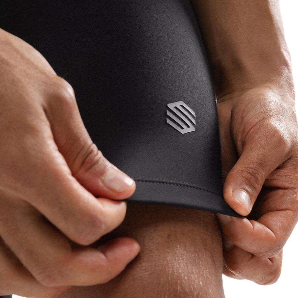 Cuissard sport homme Press Noir coupe ajustée 4/7