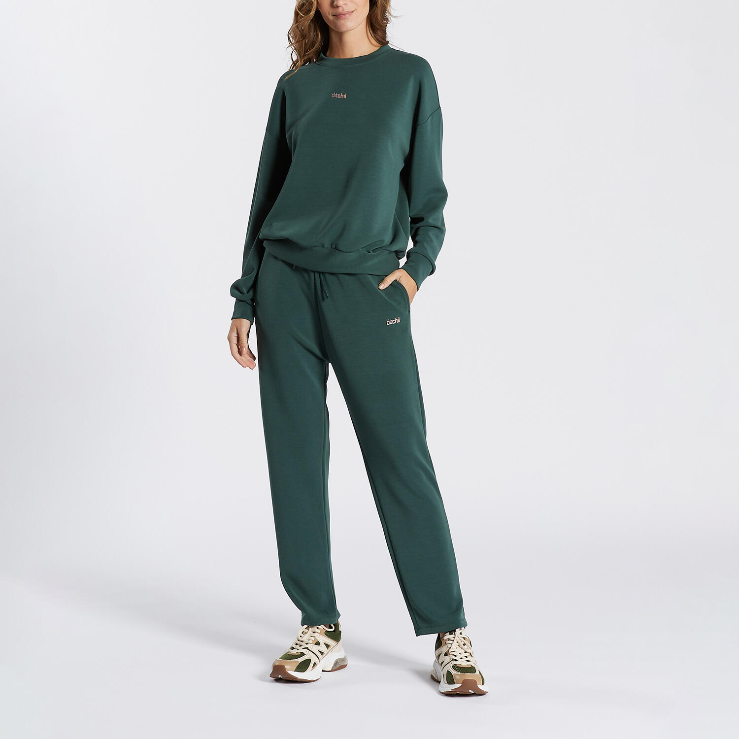 DITCHIL Calça de fato de treino para mulher Ditchil Glide