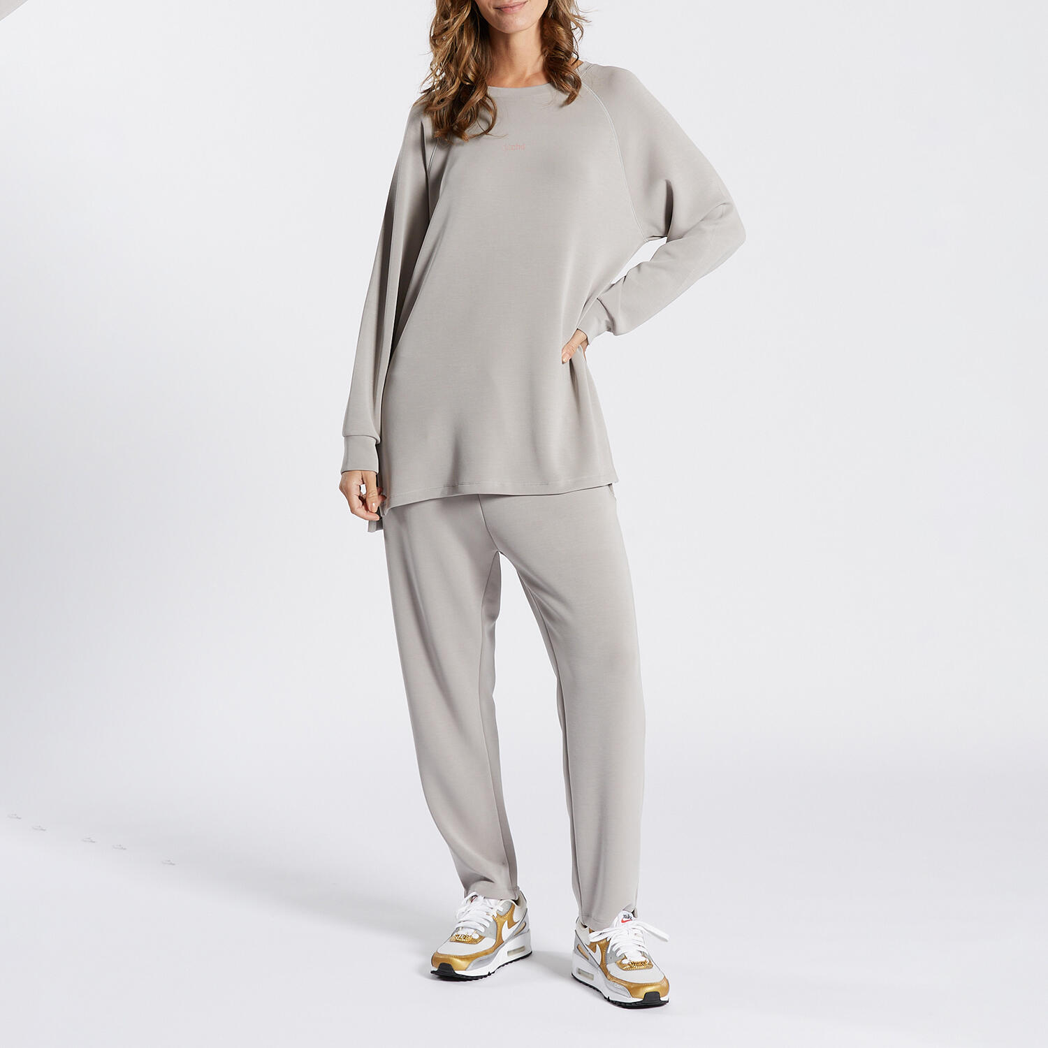 Ditchil - Sweat Ditchil Glide Manches Longues Femme - Sweat-shirt - Gris - Decathlon