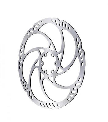 Remschijf storm hc 6gts 180mm zilver