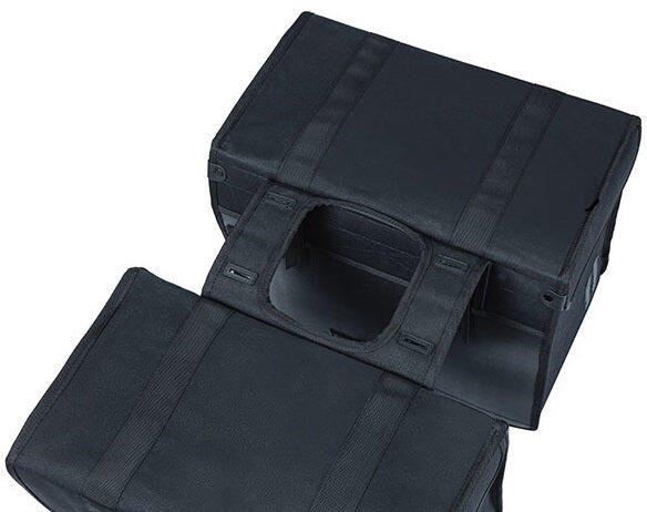 Basil Kavan Eco Classic Double Bicycle Bag - 68L - Noir 6/6