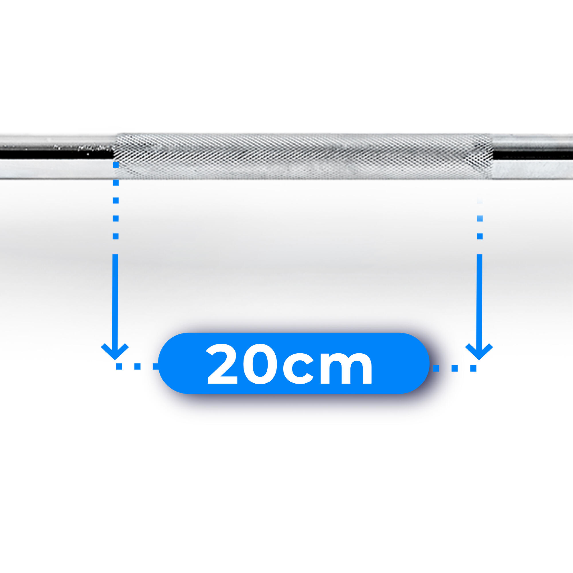 Grifo semplice avvitato 120 cm Thunder 30 mm morsetti 3/8