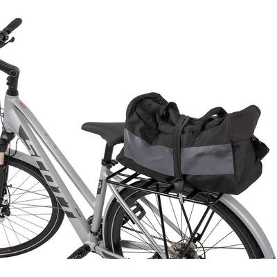 Piastra portapacchi M-WAVE 'Racky Baseplate' alluminio 40 x 40 cm nera.