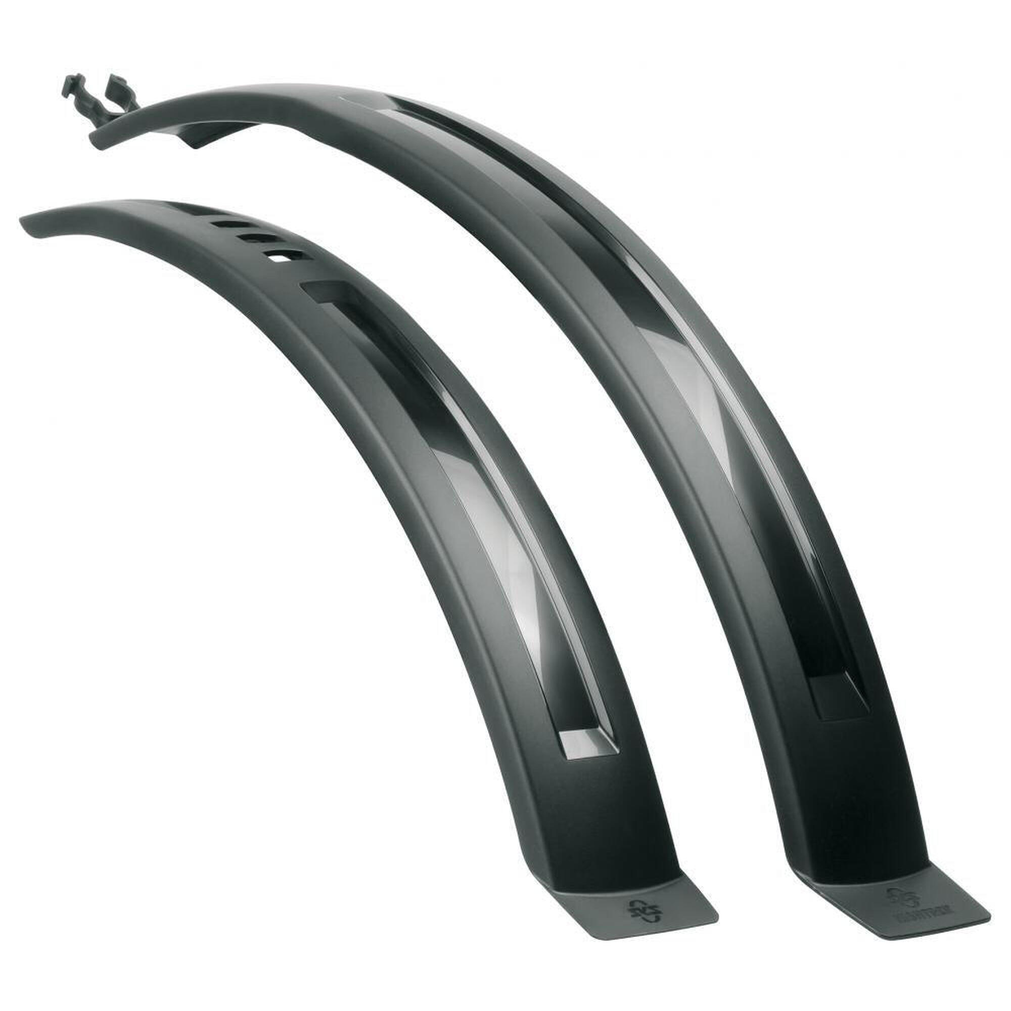 Komplet Błotników 26/28 Hightrek 2.0 Pvc Czarny