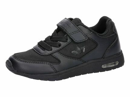 Sneakers LICO Elvin VS garçons nylon noir velcro lacets élastiques