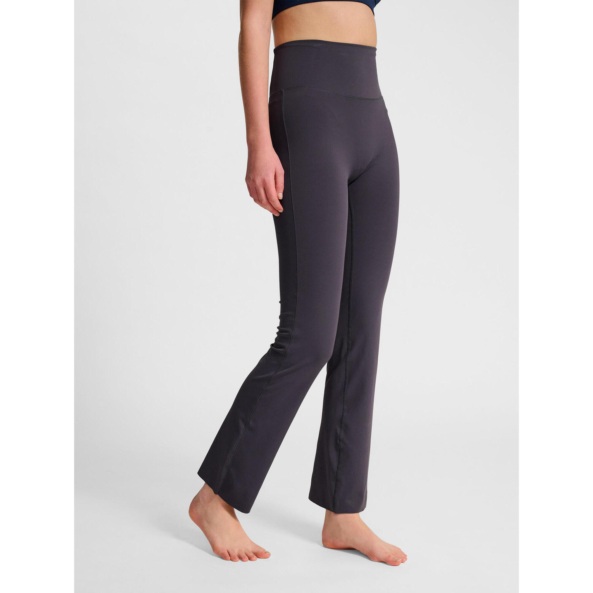 Hummel - Enfiler Collants Hmlyoga Femme Hummel - Pantalons - Gris|marron|noir - Decathlon