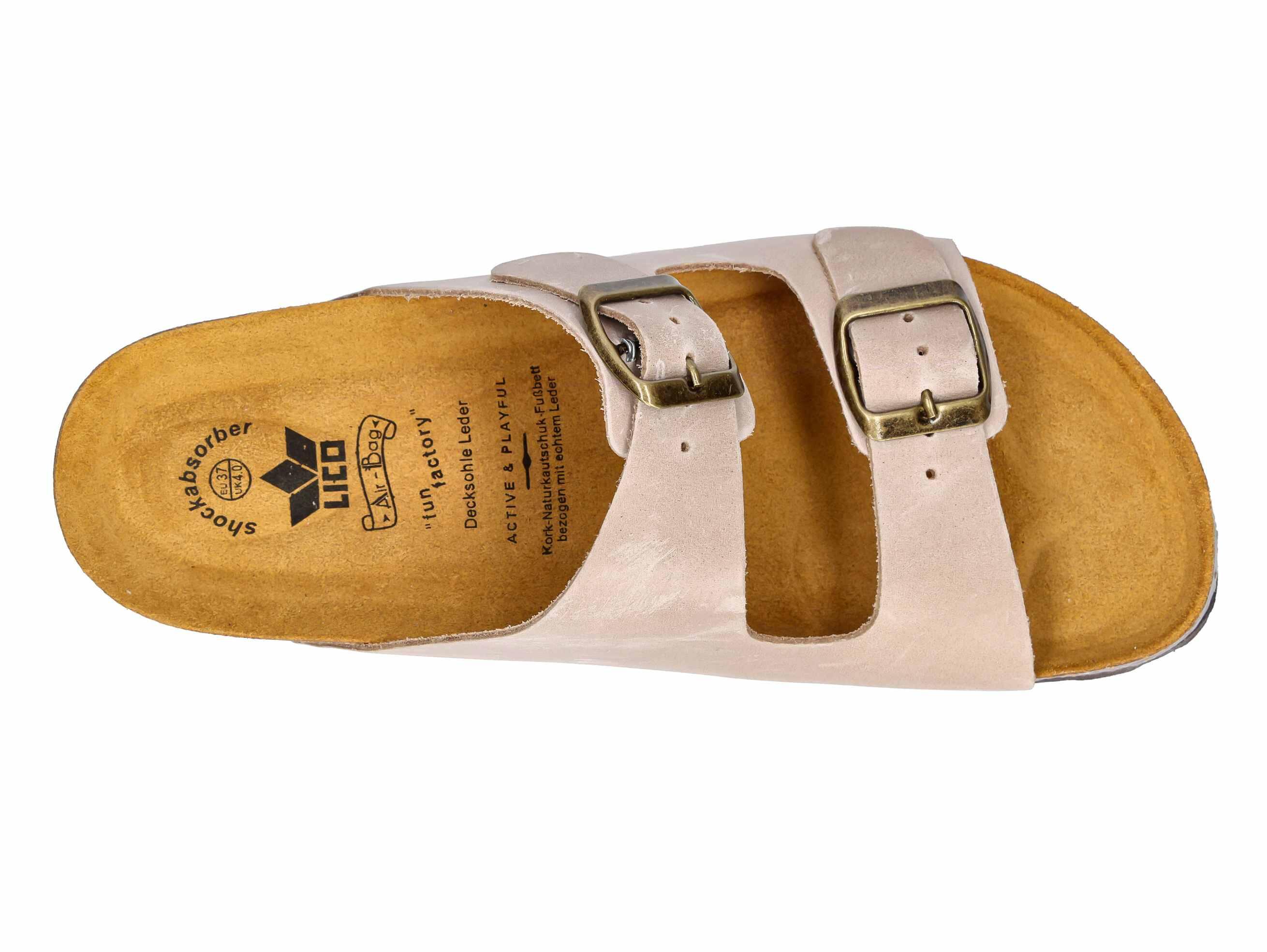 Pantolette Damen Schnallen LICO Alvaro Lady 5/6
