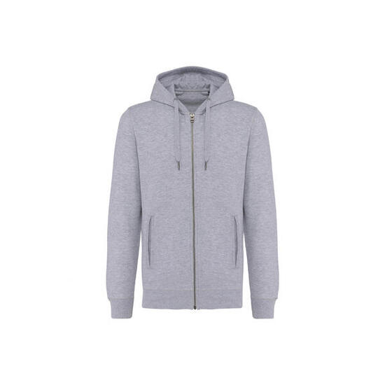 Sweatshirt à capuche écoresponsable zippé Kariban French Terry