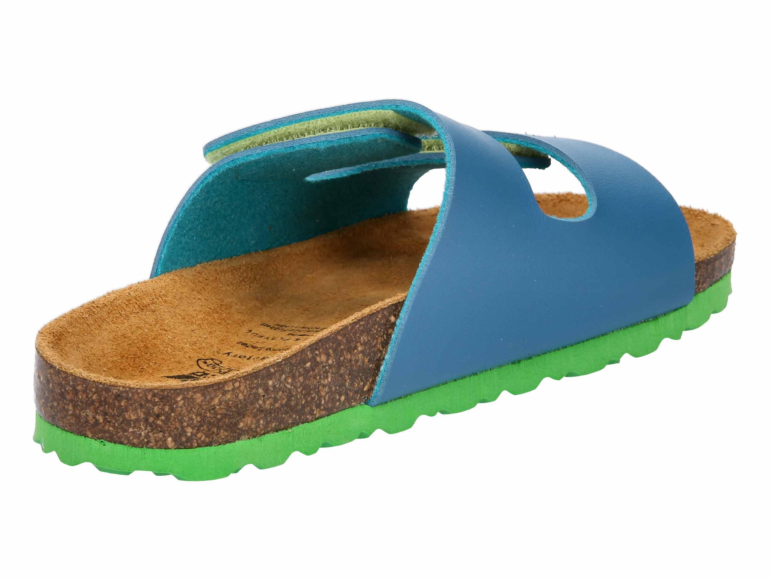 Pantolette Jungen Klettverschluss LICO Bioline Velcro Kids 4/6