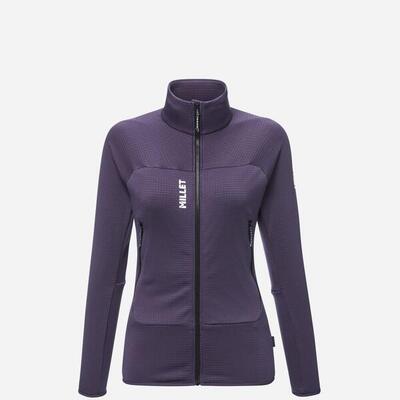 Fleecejas bergbeklimmen voor dames fusion grid