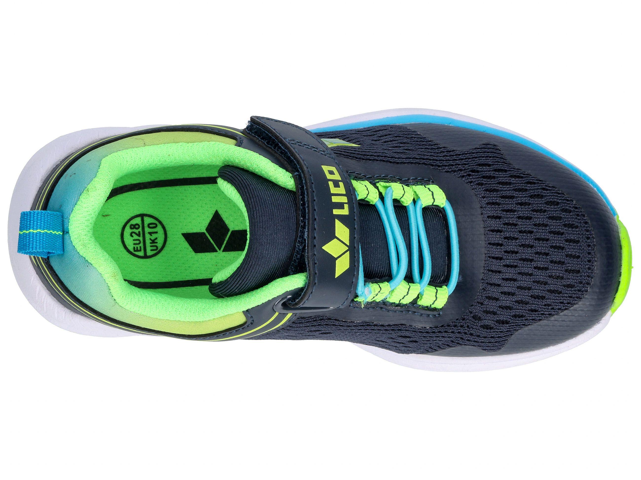 scarpe - bambini - velcro e lacci - Marin VS - blu scuro 5/6