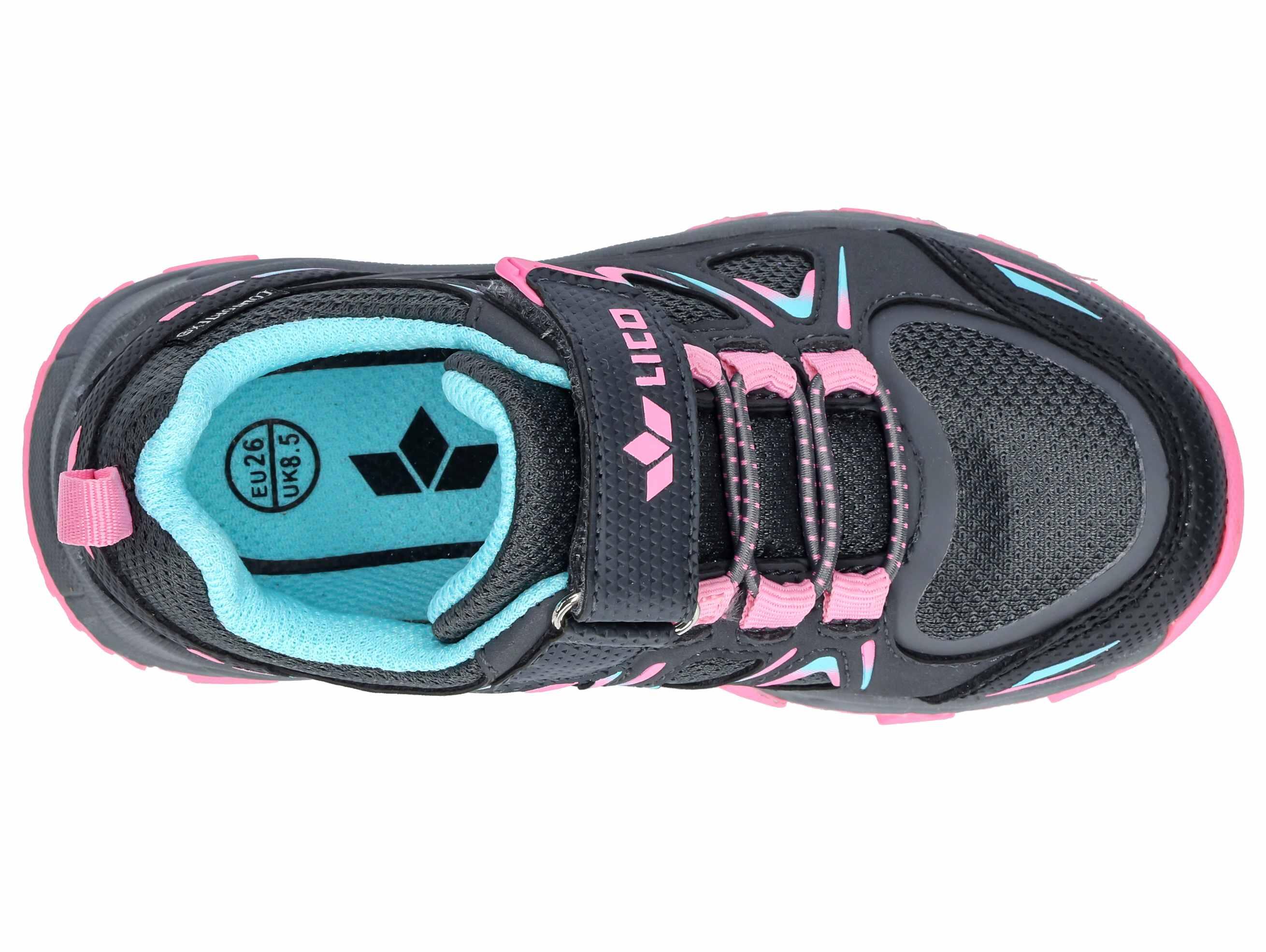Outdoorschuh wasserdicht atumgsaktiv  Mädchen Schnellschnürsystem LICO Allen VS 5/6