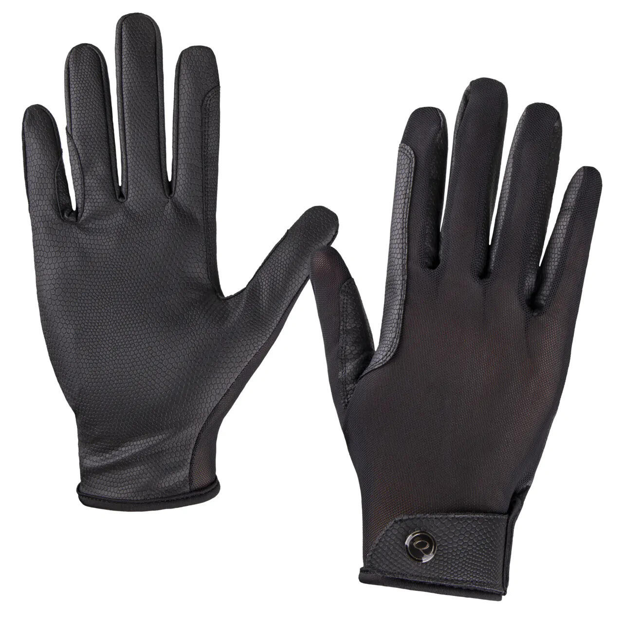 Qhp - Gants D'Équitation Femme Qhp Solares - Gants - Noir - 42 M/l - Decathlon