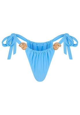 Bikinihose Nautilius Shell Ruched Tie Side Bikini Bottoms