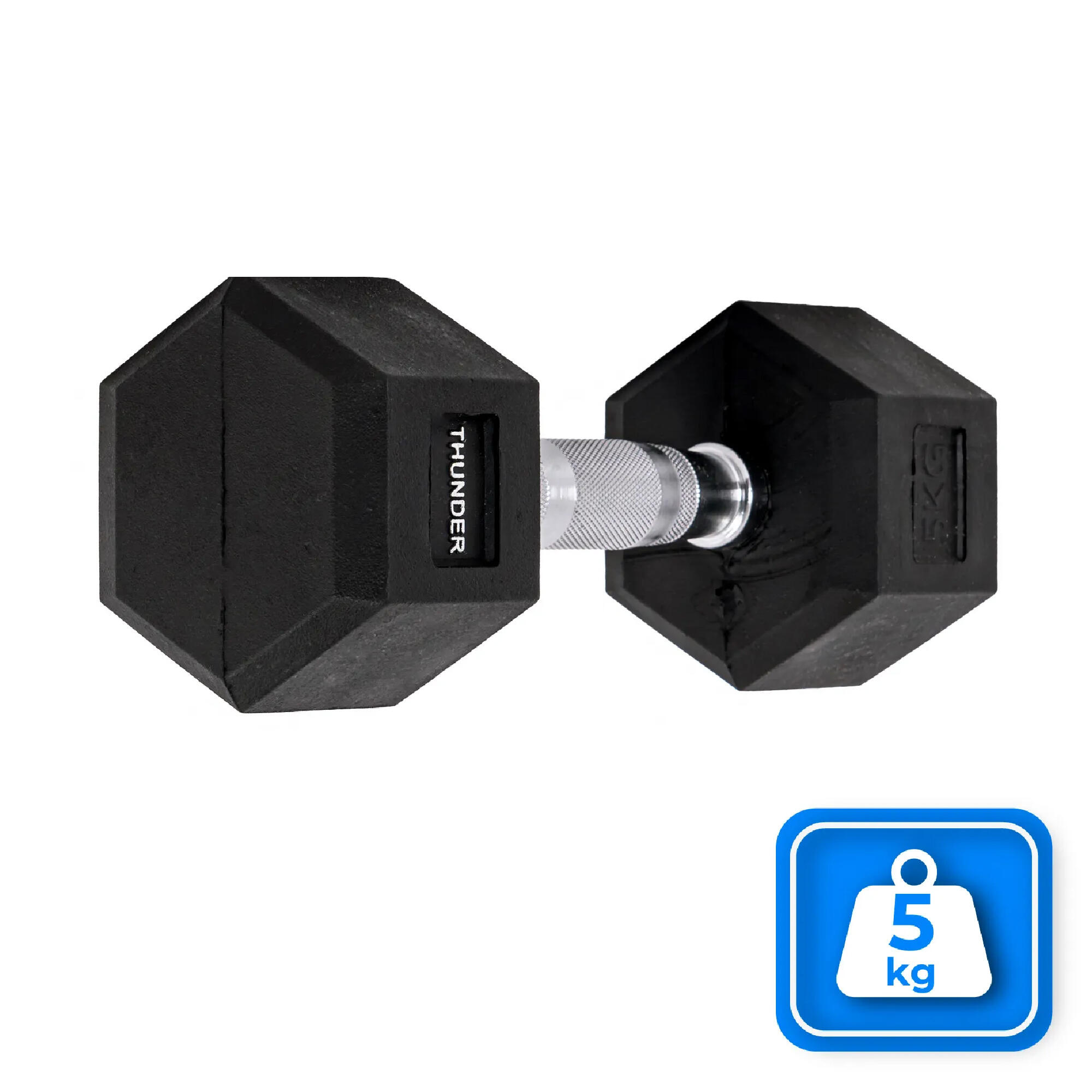 Haltère hexagonale Thunder HEX 5 kg 5/8