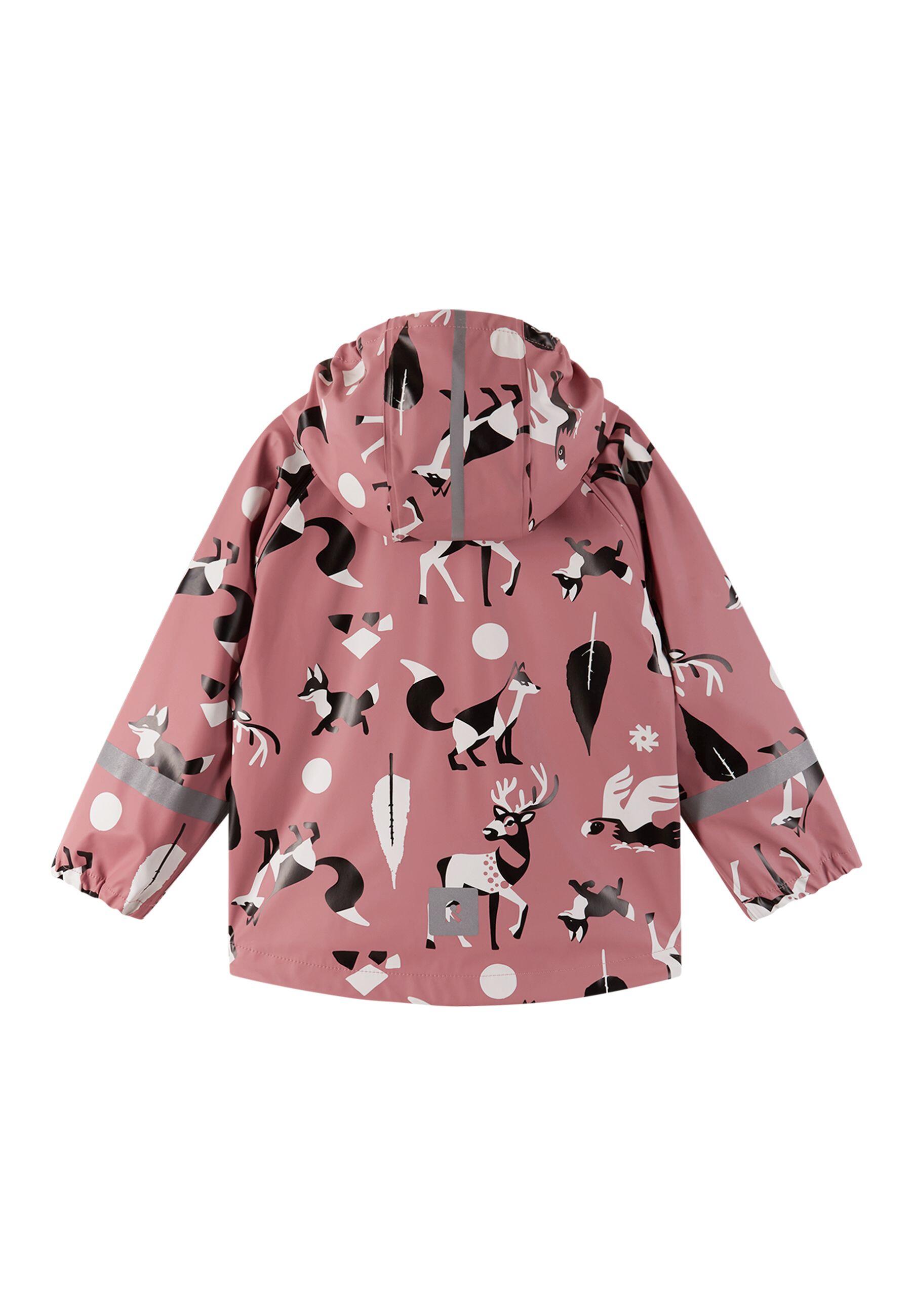 Kinder Regenjacke Vesi Rose blush 2/7