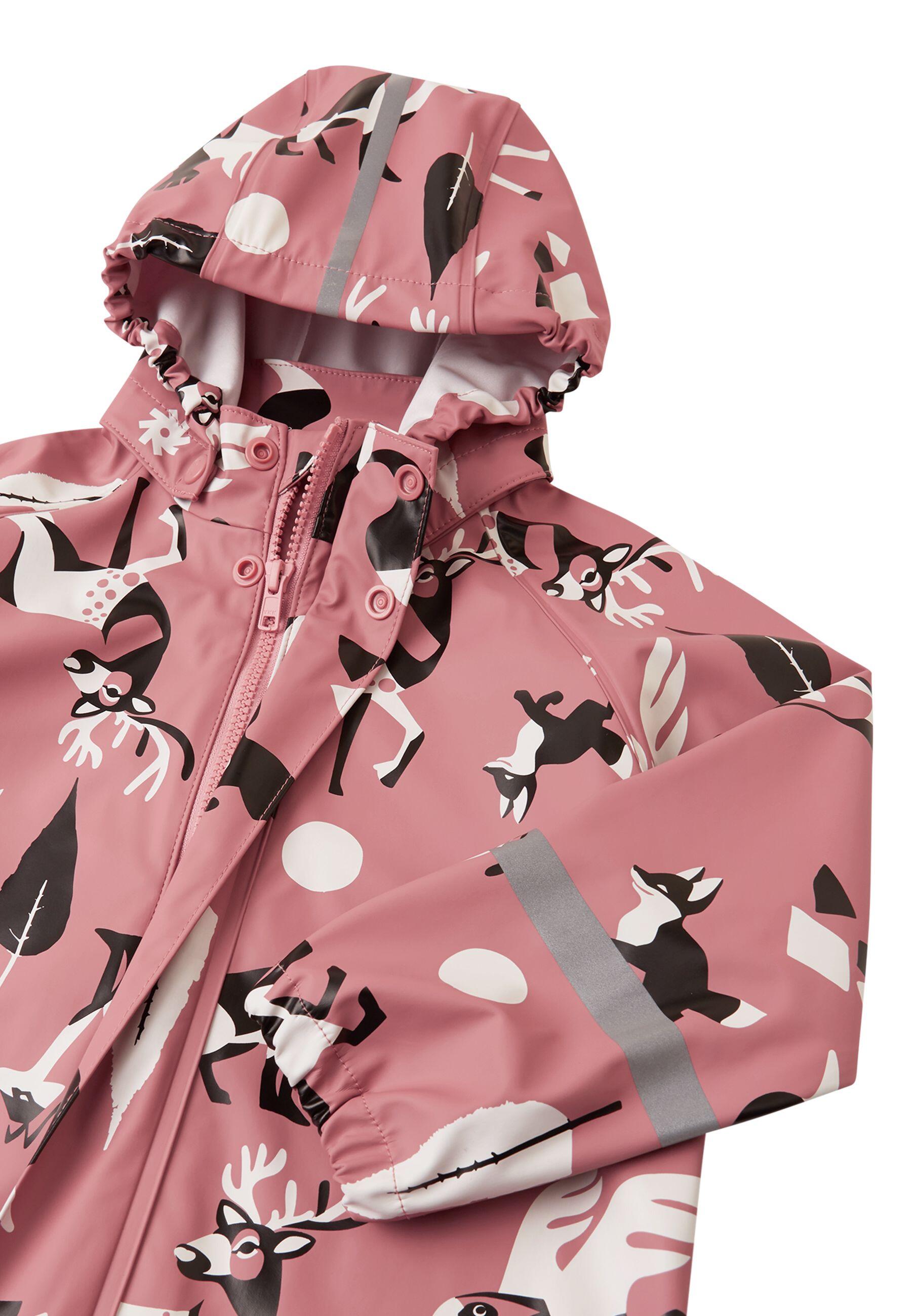 Kinder Regenjacke Vesi Rose blush 4/7