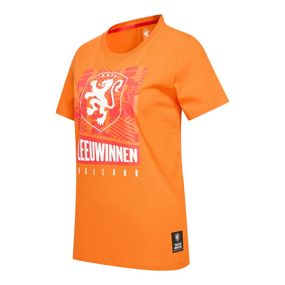 Nederlands Elftal Leeuwinnen Dames T-shirt 3/4
