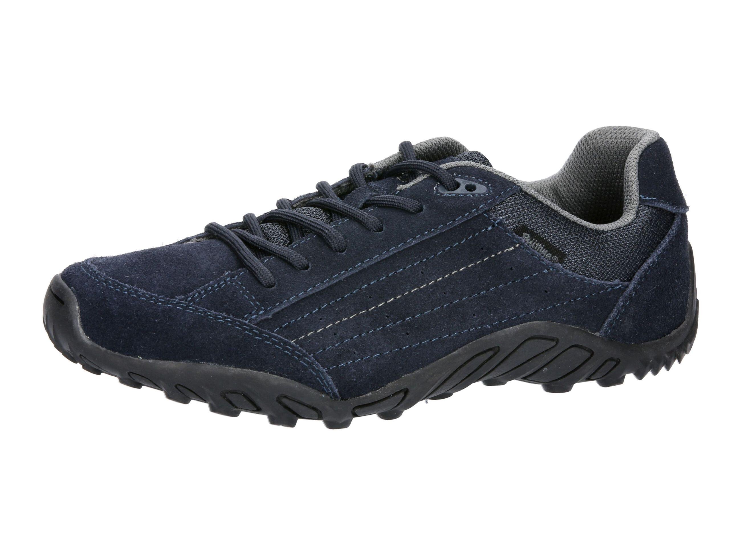 BRÜTTING Brütting Racewalk Men's Suede Blue Sneakers with Rubber Sole