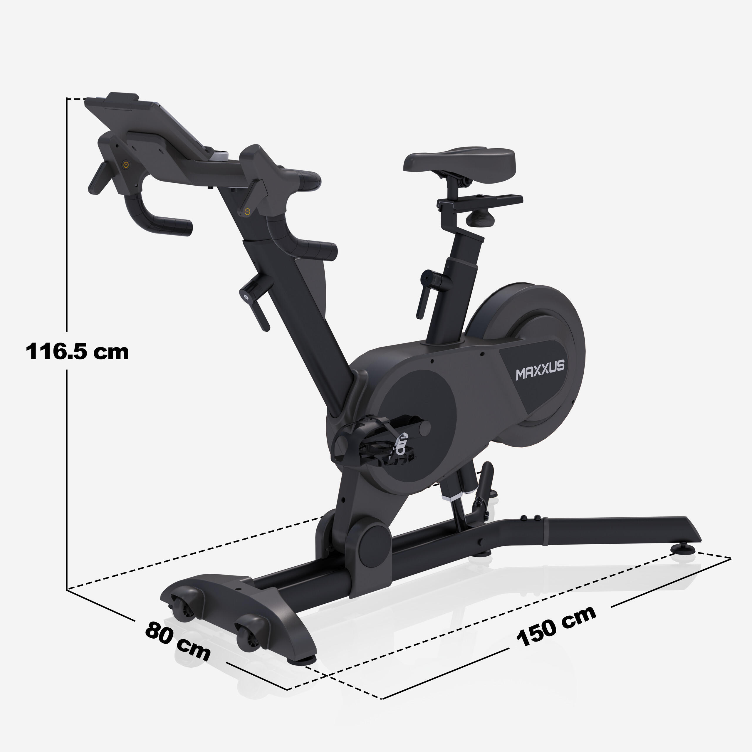 SpeedBike S2 - Magnetischer Widerstand, Heimtrainer Fahrrad, Indoor Cycling Bike 2/7