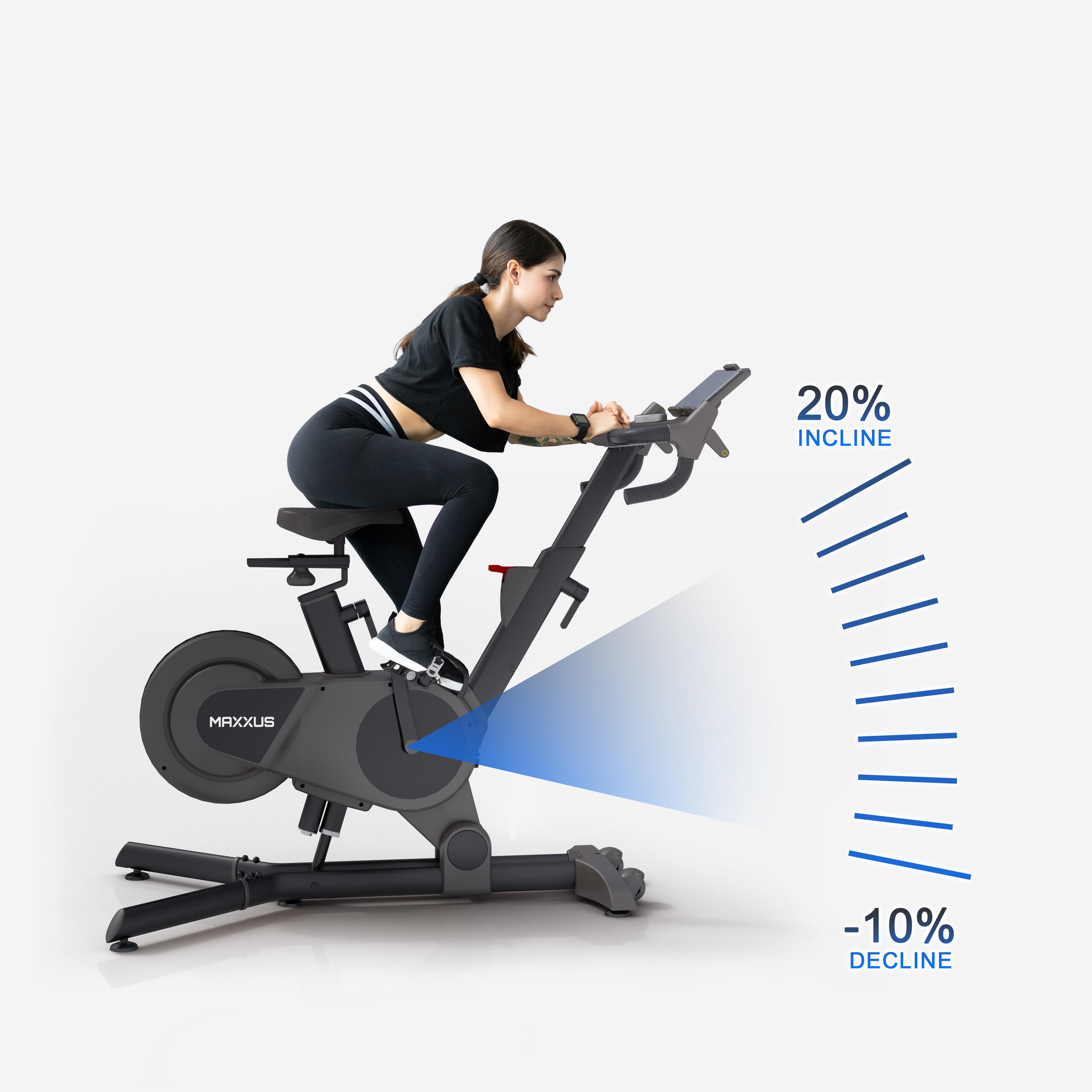 SpeedBike S2 - Magnetischer Widerstand, Heimtrainer Fahrrad, Indoor Cycling Bike 5/7