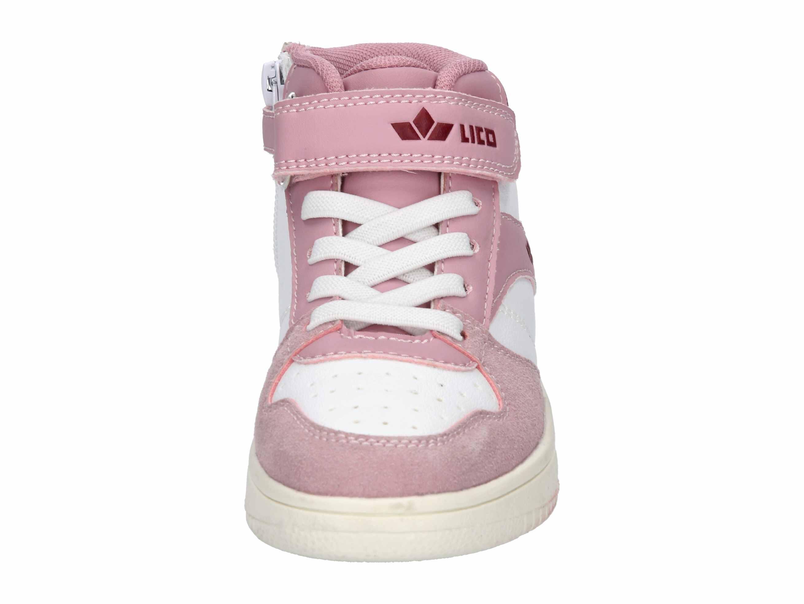 Scarpe - tempo libero - bambine - velcro, zip laterale - Chad - weiss 3/6