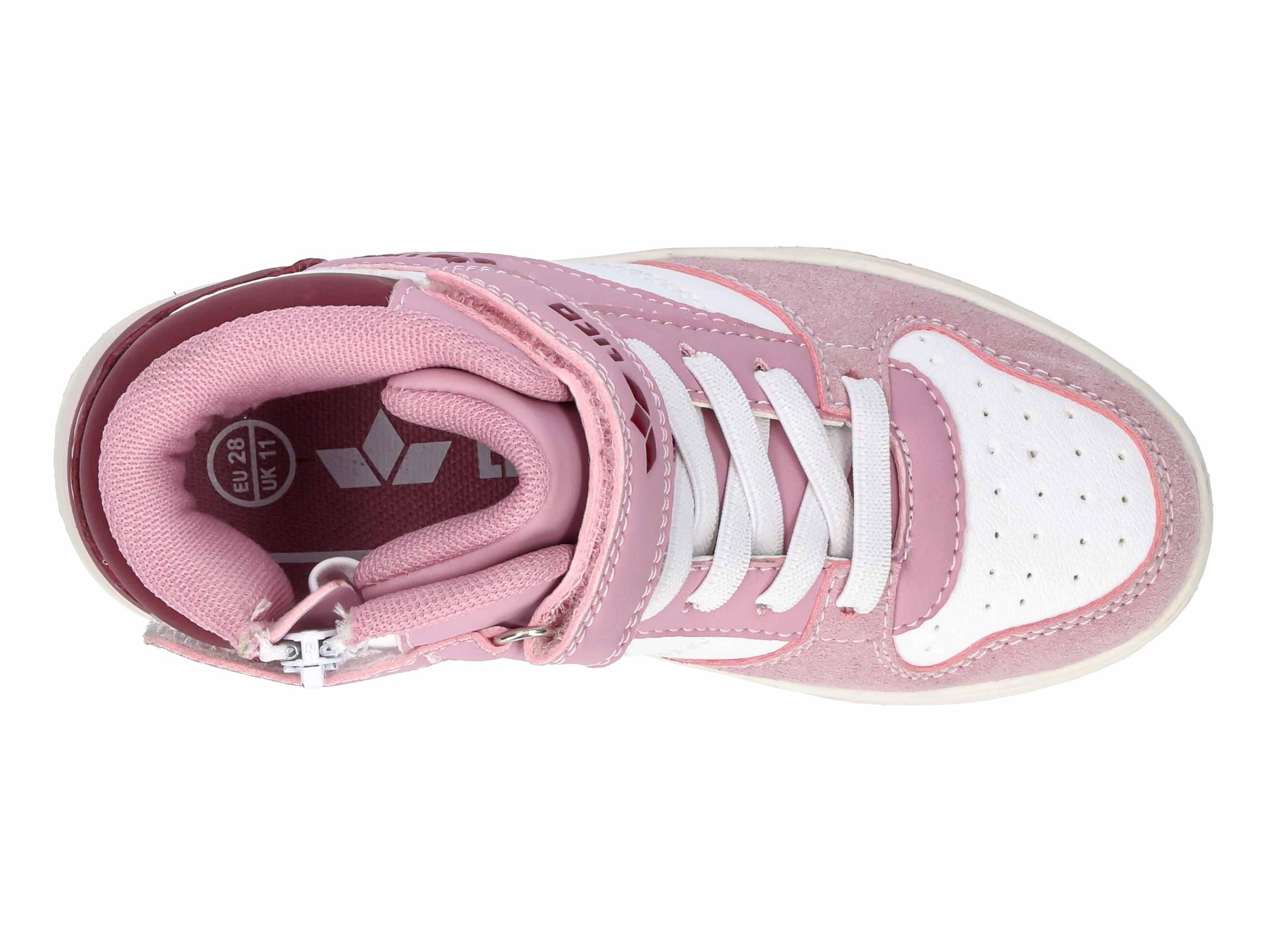Scarpe - tempo libero - bambine - velcro, zip laterale - Chad - weiss 5/6